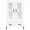 vidaXL Highboard blanc 69,5x31x115 cm Bois composite Voir les images du produit 6