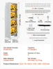 SucceBuy Kältemitteltankgestell 376x330x1321 mm, 4 Ebenen Produktbild-Vorschau 7