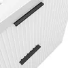 AICA Waschbeckenunterschrank Weiß Matt 80cm Mineralguss Produktbild-Vorschau 4
