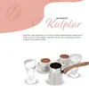 Serenk Definition Türkische Kaffeekanne Set, Mokkakanne aus Produktbild-Vorschau 6