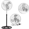 Syntrox Germany 3in1 Edelstahl Standventilator 70W Produktbild-Vorschau 1