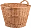Weidenkorb Ø 50 cm HELL Kaminholzkorb Kartoffelkorb Produktbild-Vorschau 1