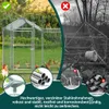 XINZI Venkovní kurník pro slepice 3x1x1,5m - pozinkovaný Náhled obrázku produktu 6