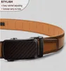 BULLIANT Herren Ledergürtel Ratsche Automatikschließe 35mm Produktbild-Vorschau 2