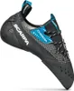 Chimera Kletterschuh von Scarpa; schwarz mit blauen Akzenten; Schnürung; für Klettern geeignet. Náhled obrázku produktu