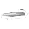 CIARRA Unterbauhaube 60cm Dunstabzugshaube 220 m³/h 3 Produktbild-Vorschau 2
