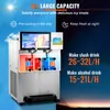 VEVOR 8 L x 2 Kommerzielle Slusheis Maschine, Slushgerät Produktbild-Vorschau 3