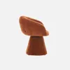 sweeek - Drehsessel 180° mit Baumwollbezug - Terracotta Produktbild-Vorschau 3