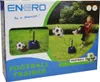 The image shows the packaging for a children's football trainer. The packaging features images of the product in use, with a child kicking a ball attached to a trainer. There is also text and graphics on the box. Produktbild-Vorschau
