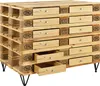 [en.casa]® Europaletten-Schublade perfekt integrierbar - Produktbild-Vorschau 5