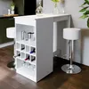 Bartisch-Set Vicco Ross Weiß 115 x 50 cm mit 2 Barhockern, Produktbild-Vorschau 5