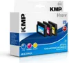 KMP Multipack H101V cyan, magenta, gelb Tintenpatronen Produktbild-Vorschau 2
