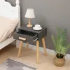 Beistelltisch, Nachttisch mit Schublade 57 x 40 x 30cm, Produktbild-Vorschau 6