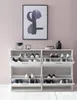 WOHNLING Schuhschrank WL5.829 Modern 120 x 81 x 24 cm Holz Produktbild-Vorschau 6