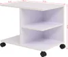 The Living Store Odkládací stolek s kolečky 50×35×42 cm Náhled obrázku produktu 6