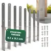 Novatool 4x Einschlagbodenhülsen-Set H-Form 91x91x600 mm, Produktbild-Vorschau 1