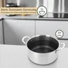 Pentola con coperchio, diametro 20 cm, in acciaio Anteprima dell’immagine prodotto 3