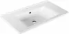 ZUNO 75 Lavabo in Vetroceramica 75x45cm, bianco Anteprima dell’immagine prodotto 2