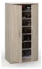 Akimera - Armoire polyvalente 2 portes, 55x108h cm Chêne Voir les images du produit 2