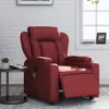 The Living Store Massagesessel Elektrisch Weinrot Produktbild-Vorschau 2