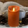 3pcs Bougie Cuivre Cire Rustique Flamme mobile Voir les images du produit 3