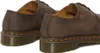 A close-up side view of two brown leather shoes. Anteprima dell’immagine prodotto