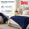 Betz Fleecedecke 2 Stück 130x170 cm 180g/m² – Wohndecke & Produktbild-Vorschau 4