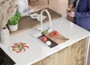 PRIMAGRAN Granitspüle Weiß 38x53cm, Spülbecken 1 Becken + Produktbild-Vorschau 3
