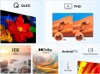Collage of marketing images showcasing TV features. Náhľad obrázku produktu