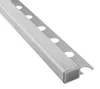 T77 LED Alu Fliesenprofil 10mm silber 1m opal Produktbild-Vorschau 1