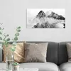 DEQORI Hybrid Leinwand Bild 60x30 cm 'Huangshan im Nebel' Produktbild-Vorschau 3