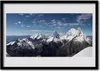 Bild 100x70 MDF-Rahmen Wandkunst Berglandschaft Produktbild-Vorschau 1