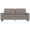 Maison Exclusive - Tweekapper sofa, taupe kleur, 140 cm, Productafbeelding-voorbeeld 3