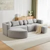 Divano ad angolo Merax a 4 posti, divano letto modulare a Anteprima dell’immagine prodotto 3