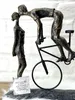 Gilde Skulptur, Paar, "Kiss me", Fahrradmotiv, Kunstharz, Podgląd zdjęcia produktu 12