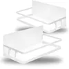 com-four® 2x Kühlschrank-Magnetregal - Hängeregal mit je 2 Produktbild-Vorschau 1