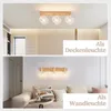 ZMH faretto da soffitto 3 fiamme legno vintage soffitto Anteprima dell’immagine prodotto 4