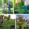 63L Válec na trávu 90 cm pracovná šírka, kovový valec na Náhľad obrázku produktu 7