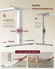VASAGLE Höhenverstellbarer Schreibtisch, 180 cm, Produktbild-Vorschau 4