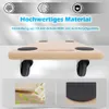 UISEBRT 2 Stück Rollbrett 58 x 29 cm Transportroller Produktbild-Vorschau 3