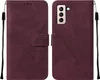 Galaxy S21+ Hülle, Schlank Prägung Flip Leder Kartenfächer Produktbild-Vorschau 1