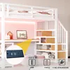 Lit superposé Merax, lit mezzanine 90 × 200 cm avec Voir les images du produit 6
