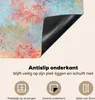 KitchenYeah© Herdabdeckplatte Blau - Rot - Farbe - Muster , Produktbild-Vorschau 4