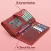 Damen-Geldbörse groß im Langformat Portemonnaie mit Produktbild-Vorschau 4
