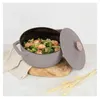 Garnek Żeliwny 24Cm 4,35L Berlinger Haus Bh-6525 Taupe Podgląd zdjęcia produktu 10