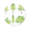 MuchoWow® Mauspad Mousepad Aquarell - Baum 30x30 cm - Produktbild-Vorschau 1