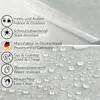 Tischdecke Wachstuch MIMOSA Einfarbig Weiß Robust Produktbild-Vorschau 5