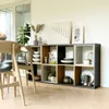 RAINIS 3 ripiani - rovere artisan / antracite Anteprima dell’immagine prodotto 3
