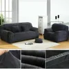Stretch Samt Sofahusse Sofabezug L-Form Schnittsofa Produktbild-Vorschau 6