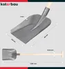 KOTARBAU® Pala robusta 285 x 230 mm Pala da giardino per Anteprima dell’immagine prodotto 4